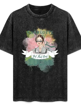 Charlotte Get That Bag Lucas T-Shirt Christmas Casual Short Sleeve Top - Aliexpress - FashionsVida
