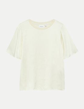 Comma T-Shirt Weiß 38