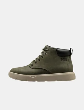 Men's Pinehurst Leather Sneaker Boots Brown 7.5 - Bungee Cord Cement Brown - Male - Helly Hansen - FashionsVida