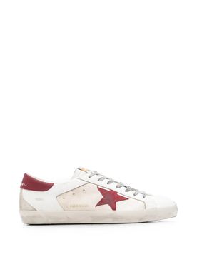 Men's Mesh Detail Star Sneaker