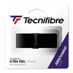 X-tra Feel Tennis Grip 12 Units Black One Size