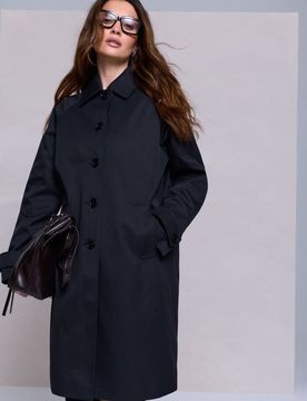 Cappotto classico monopetto - nero