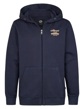 Felpa Con Zip B-1060-swh866 Navy Blue 5-6 Anni - Petrol industries - FashionsVida