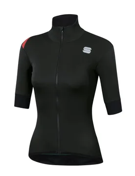 Giacca A Maniche Corte Fiandre Light No Rain Black - Sportful - FashionsVida