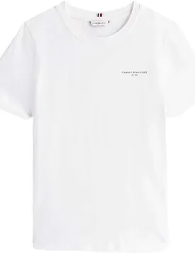 T-Shirts & Poloshirts 1985 Reg Mini Corp Logo C-Nk Ss Eu Xs Female - Tommy hilfiger - FashionsVida