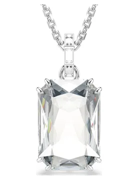 Pendente Millenia, Taglio ottagonale, Bianco, Placcato rodio OS - Swarovski - FashionsVida