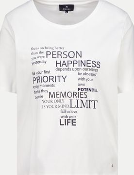 Monari T-Shirt Weiß 38