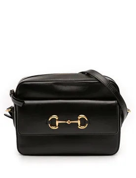 Small Leather Horsebit 1955 Camera Bag - Gucci - FashionsVida