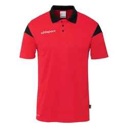 Polo à Manches Courtes Squad 27 Red / Black 2XL