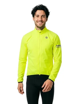 Giacca Rain Essential Hi-vis Neon Yellow