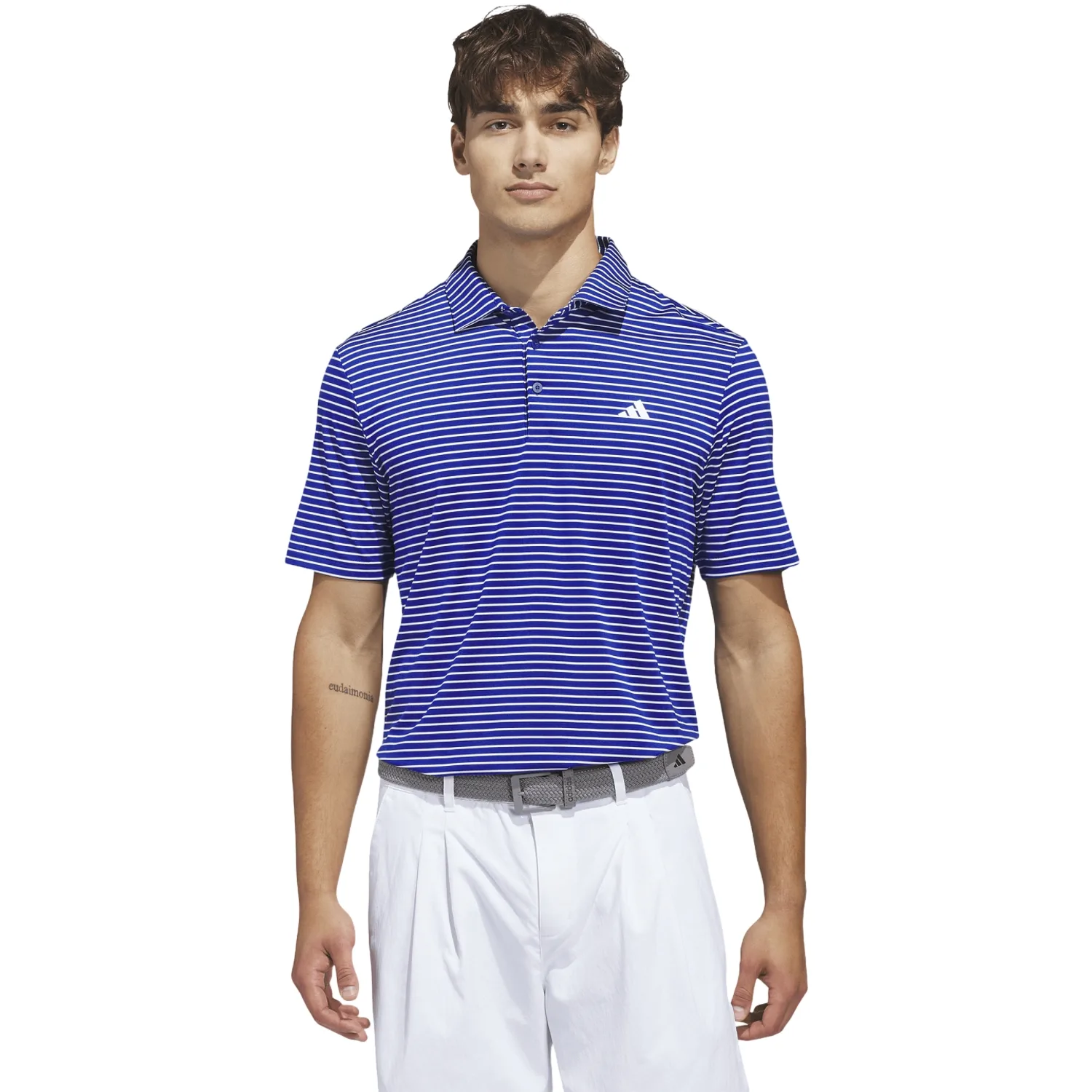 Polo Performance Two-Color Stripe, royal/weiß xxl - Adidas - FashionsVida