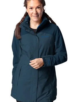 Skomer ii chaqueta outdoor mujer Azul (38) - VAUDE - FashionsVida