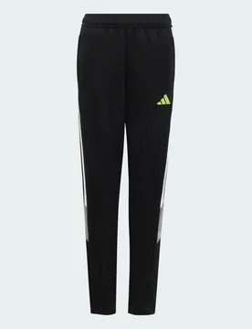 PANTALONI DA ALLENAMENTO TIRO 26 ESSENTIALS BAMBINI 13-14A Black / Grey Three / White / Solar Slime - Adidas - FashionsVida