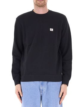 Felpa girocollo NERO M