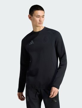 Felpa Tiro Travel Crew Real Madrid M Black