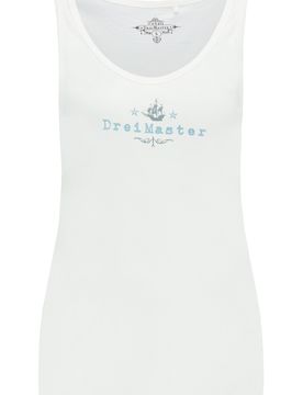 DREIMASTER Top blanco lana