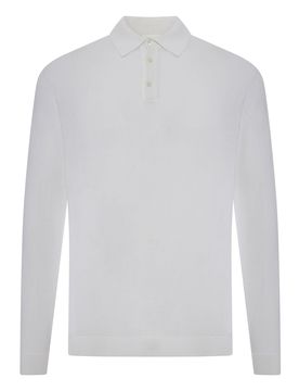 Polo in maglia di cotone pregiato
