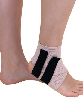 Knöchel Bandage Extra stark 2 St. beige