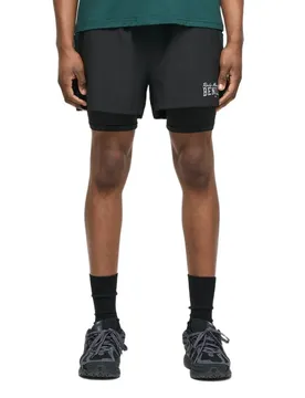 Short Knapton Black / Green XL