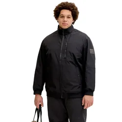 Blouson Bomber Parker Softshell Plus Size Black 8XL