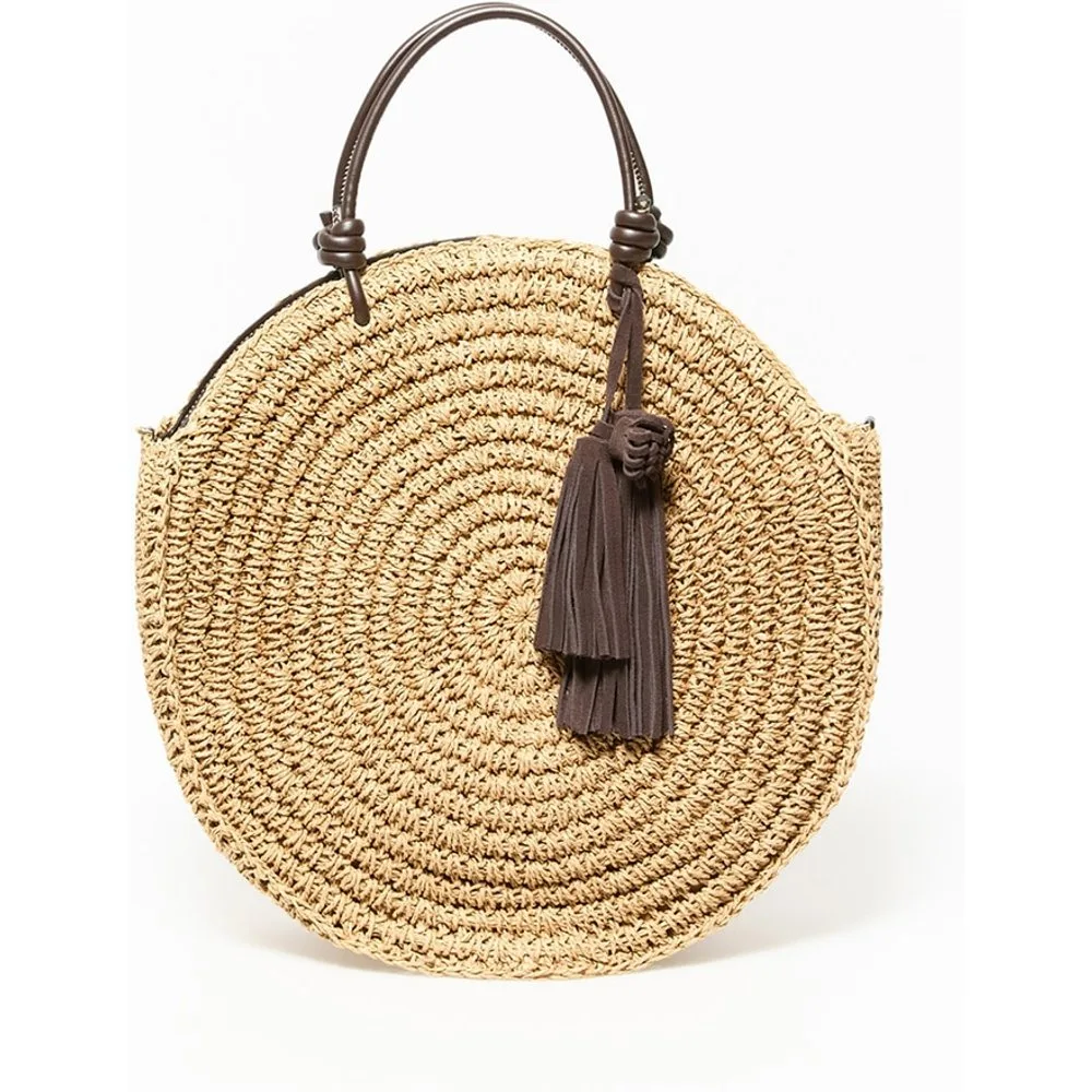 Sfera - Bolso redondo fibra - Sfera - FashionsVida