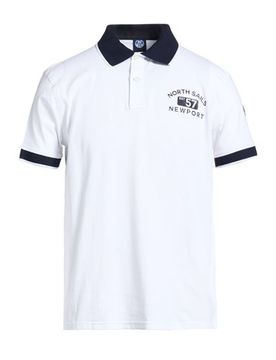 Poloshirt Herren Weiß L,S Herren
