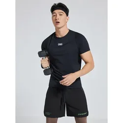 Quick-Drying Moisture-Wicking T-Shirt for Sports Fitness Short-Sleeved Comfortable Running Training Top Breathable Clothing