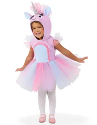Einhorn-Kostüm für Babys Faschingskostüm rosa-weiss