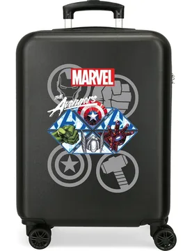 Maleta de cabina Heroes rígida 55cm con capacidad de 35L - Personajes - FashionsVida