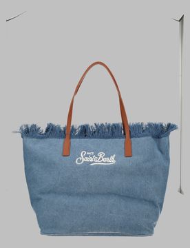 Mc2 Saint Barth Mini Denim Handbag