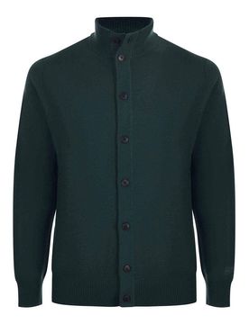 Cardigan in lana merino