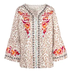 Bluse "Romantik" mehrfarbig M Damen