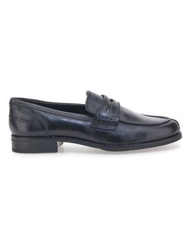 Mocassini Neri in Vera Pelle 800 43