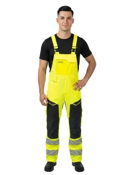 Combinaison Avec Poches Pour Genouillères Accelerate Safe 19569 Hi-Vis Yellow / Black 56