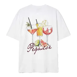 Lefkara Heavy Oversized Tee White L Damen