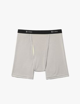 Boxer Uomo Seta Morbida Grigio L - Ipoallergenico e Traspirante per il Massimo Comfort