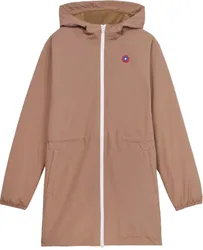 Veste longue imperméable doublée - Pompidou Sahara - Taille M - Beige