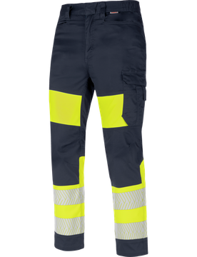 WÜRTH MODYF Pantalon haute visibilité FLUO ONE jaune/marine Bleu marine 50