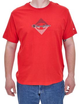 Maglietta Girocollo a Maniche Corte Rossa SS Tee L