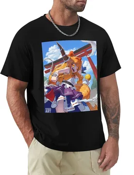 Touhou Project - Suika Ibuki T-Shirt Casual Street Style Short Sleeve Tee - Aliexpress - FashionsVida