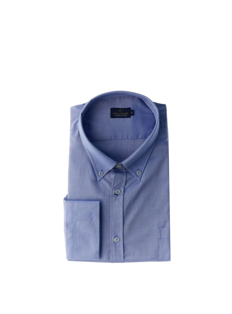Camicia button-down AZZURRO OXFORD 45
