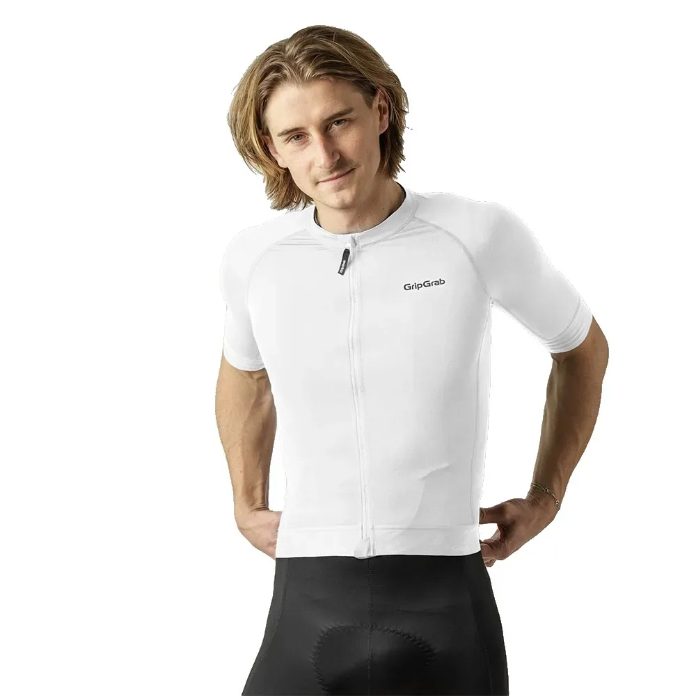 Maglia A Maniche Corte Pacr White - GripGrab - FashionsVida
