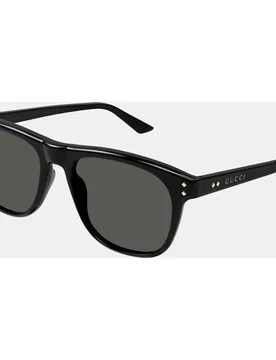 Gafa de sol de hombre rectangular en acetato reciclado - Gucci - FashionsVida