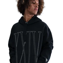 Kobe Men Hoodies - Black - Size M - Cotton Fleece - Black - Size: Medium