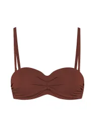 Top de bikini para mujer marrón 38B
