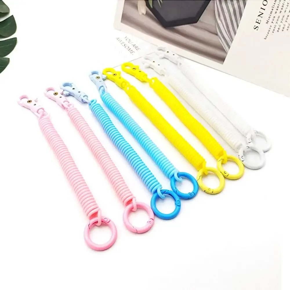 Tags Key Chain Holder Whistle Keychain Labels Key Chains ID Key Tags Keychain Spring Keychain Keyring Key Hooks Bracelet Spring - Aliexpress - FashionsVida