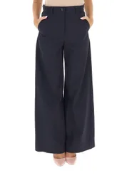 Pantalone a palazzo BLU NOTTE 42