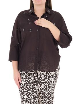Camicia con inserti TESTA DI MORO 39