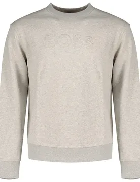 Felpa Logo 1028107 Open Grey 2XL