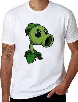 Peashooter PVZ T-Shirt t shirts for man graphic vintage man t shirts high quality luxury brand T-Shirt - Aliexpress - FashionsVida